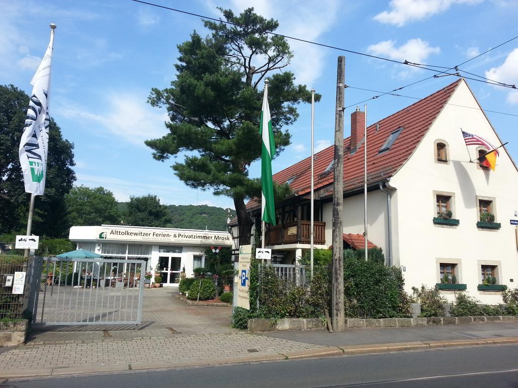 Alttolkewitzer Ferien- & Privatzimmer Mrosk Dresden Hotel Exterior foto